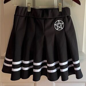 Emo pentagram skirt